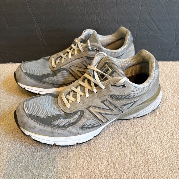 New Balance 990 v4 Men's Running Shoes Size 12 Gray M990GL4 - Picture 3 of 10